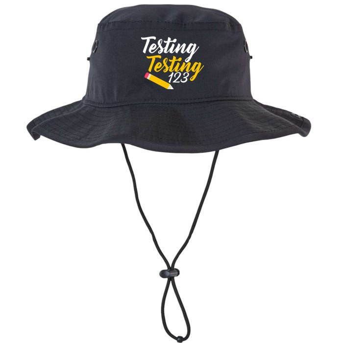Testing Testing 123 Pencil Bucket Hat