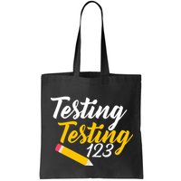 Testing Testing 123 Pencil Bag