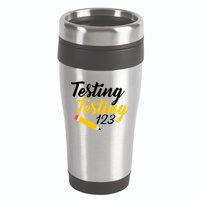 Testing Testing 123 Pencil 16oz Travel Tumbler