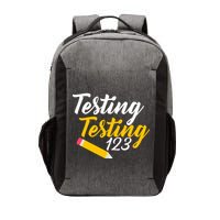 Testing Testing 123 Pencil Vector Backpack