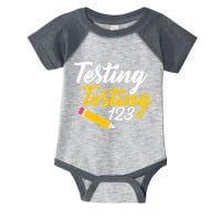 Testing Testing 123 Pencil Infant Baby Jersey Bodysuit