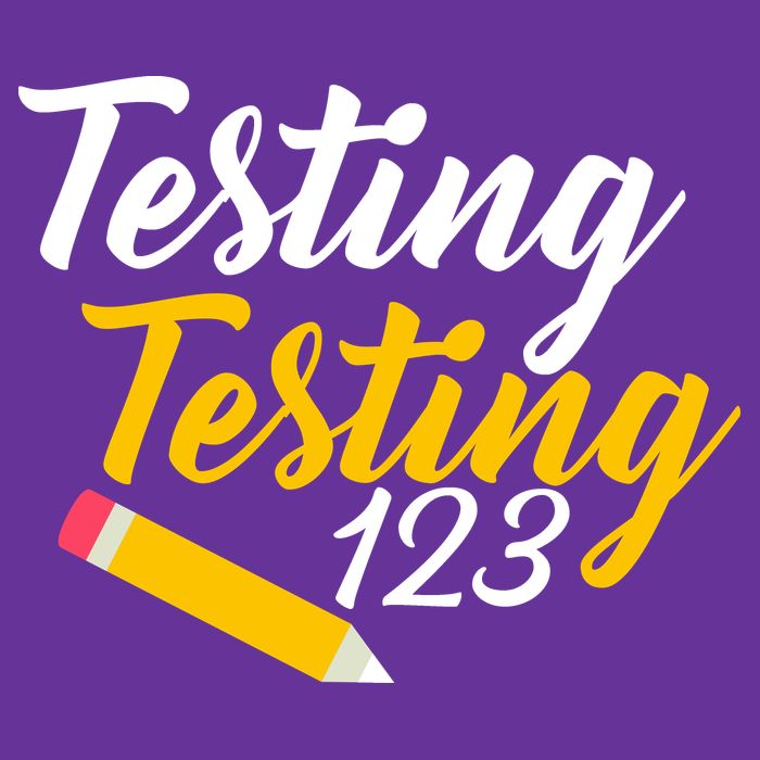 Testing Testing 123 Pencil Toddler T-Shirt