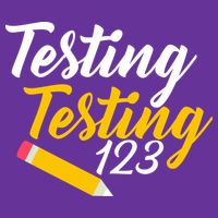 Testing Testing 123 Pencil Kids T-Shirt