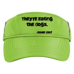 TheyRe Eating The Dogs Adult Drive Performance Visor