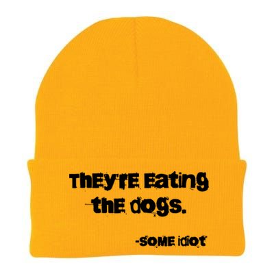 TheyRe Eating The Dogs Knit Cap Winter Beanie