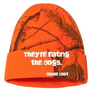 TheyRe Eating The Dogs Kati Licensed 12" Camo Beanie