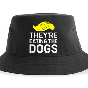 TheyRe Eating The Dogs Sustainable Bucket Hat