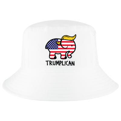 Trumplican Elephant Trump Funny Republican Ultra Maga 2024 Cool Comfort Performance Bucket Hat