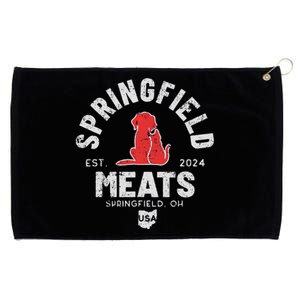 TheyRe Eating The Dogs Springfield Ohio Election Grommeted Golf Towel