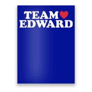 Team Edward Poster