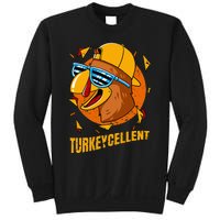 Turkey Excellent Thanksgiving Day Sweatshirt