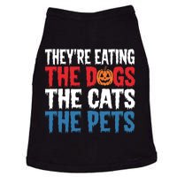 TheyRe Eating The Dogs The Cats The Pets Halloween Doggie Tank