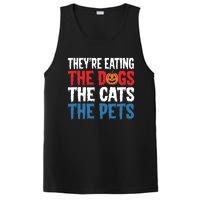 TheyRe Eating The Dogs The Cats The Pets Halloween PosiCharge Competitor Tank