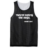 Theyre Eating The Dogs Mesh Reversible Basketball Jersey Tank