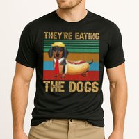 They’Re Eating The Dogs 2024 Retro Funny Dachshund Weiner Gift Cooling Performance Crew T-Shirt