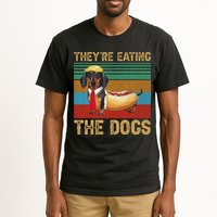 They’Re Eating The Dogs 2024 Retro Funny Dachshund Weiner Gift Tall T-Shirt