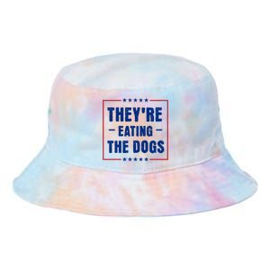 Theyre Eating The Dogs Tie Dye Newport Bucket Hat