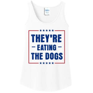 Theyre Eating The Dogs Ladies Essential Tank