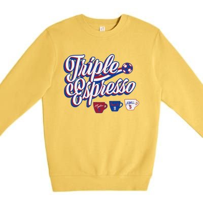 Triple Espresso Premium Crewneck Sweatshirt