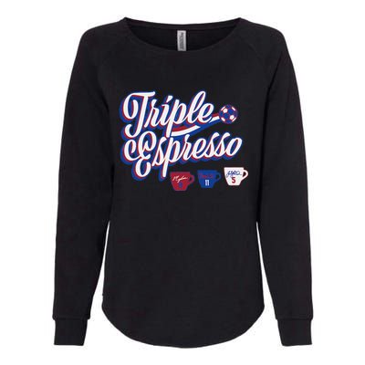 Triple Espresso Womens California Wash Sweatshirt