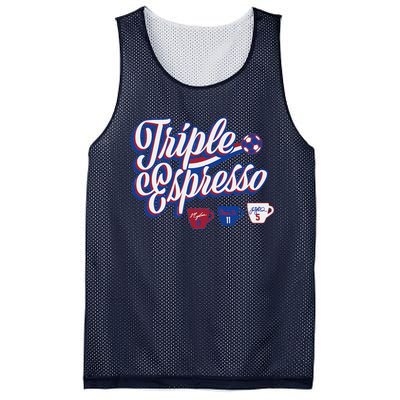 Triple Espresso Mesh Reversible Basketball Jersey Tank