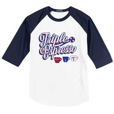 Triple Espresso Baseball Sleeve Shirt