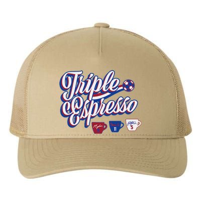 Triple Espresso Yupoong Adult 5-Panel Trucker Hat