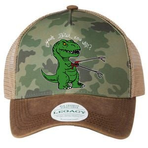 TRex Evolved T Rex With Grabbers Legacy Tie Dye Trucker Hat