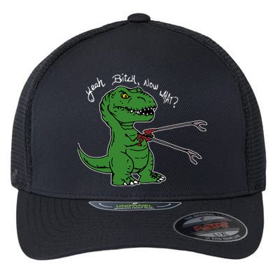 TRex Evolved T Rex With Grabbers Flexfit Unipanel Trucker Cap