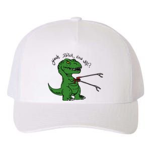 TRex Evolved T Rex With Grabbers Yupoong Adult 5-Panel Trucker Hat