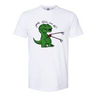 TRex Evolved T Rex With Grabbers Softstyle CVC T-Shirt