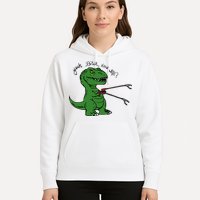 TRex Evolved T Rex With Grabbers Hoodie