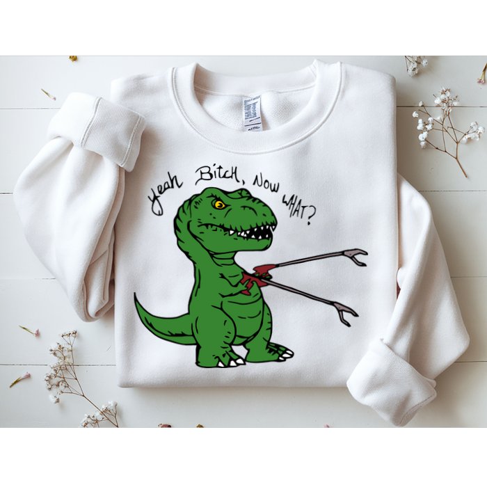 TRex Evolved T Rex With Grabbers Sweatshirt