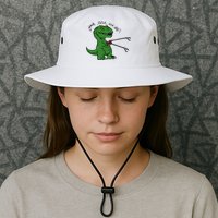 TRex Evolved T Rex With Grabbers Bucket Hat