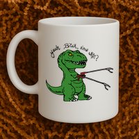 TRex Evolved T Rex With Grabbers Mug