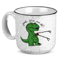 TRex Evolved T Rex With Grabbers 15oz Campfire Ceramic Mug