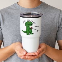 TRex Evolved T Rex With Grabbers Tumbler