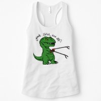 TRex Evolved T Rex With Grabbers Womens Tank Top
