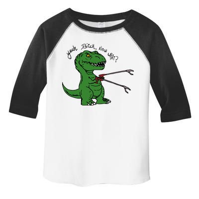 TRex Evolved T Rex With Grabbers Toddler Fine Jersey T-Shirt