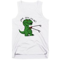 TRex Evolved T Rex With Grabbers Tank Top