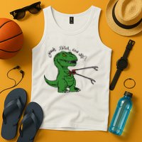 TRex Evolved T Rex With Grabbers Tank Top
