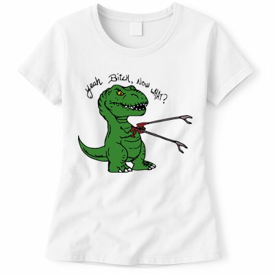 TRex Evolved T Rex With Grabbers Womens T-Shirt