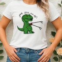 TRex Evolved T Rex With Grabbers Womens T-Shirt