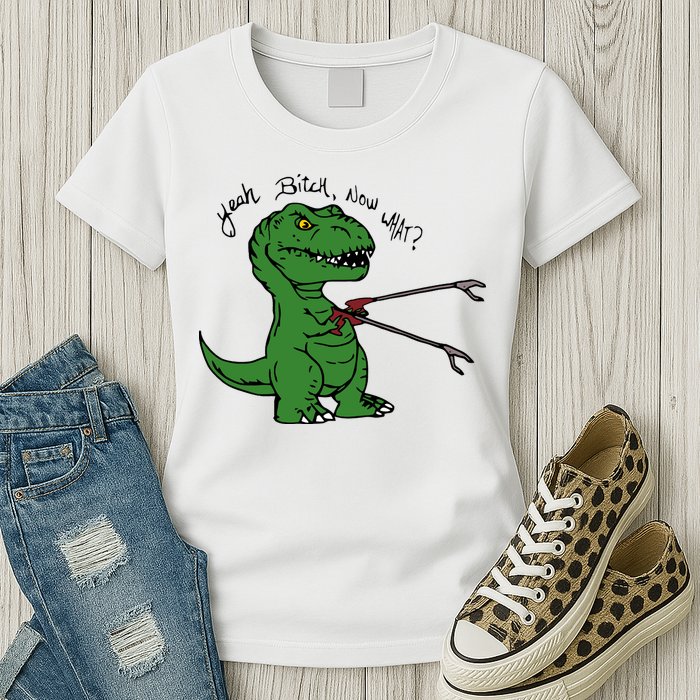 TRex Evolved T Rex With Grabbers Womens T-Shirt