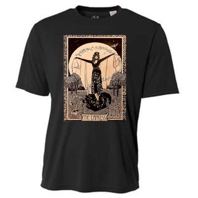 The Empress Tarot Card Cooling Performance Crew T-Shirt