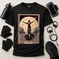 The Empress Tarot Card Cooling Performance Crew T-Shirt