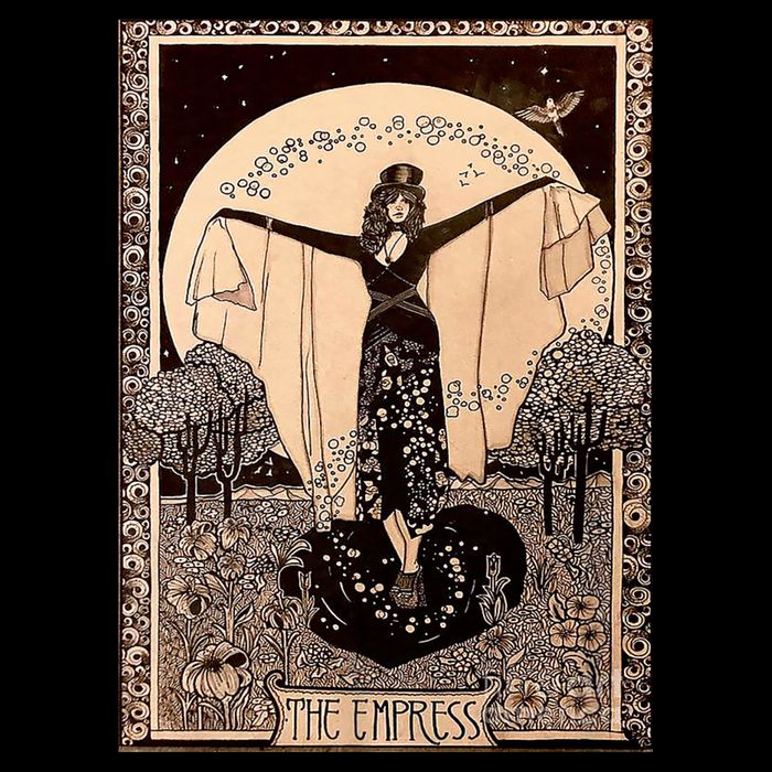 The Empress Tarot Card Cooling Performance Crew T-Shirt