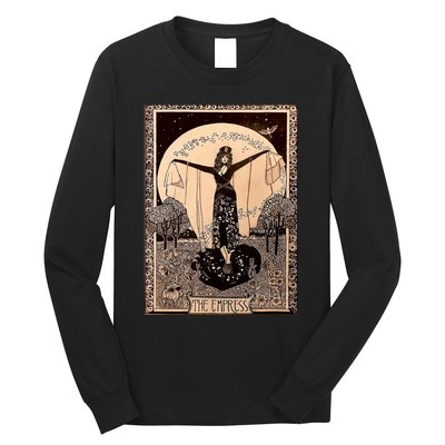 The Empress Tarot Card Long Sleeve Shirt