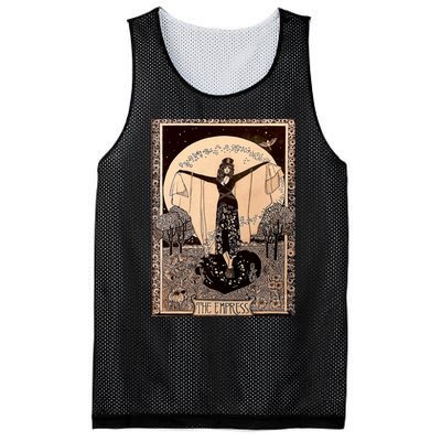 The Empress Tarot Card Mesh Reversible Basketball Jersey Tank