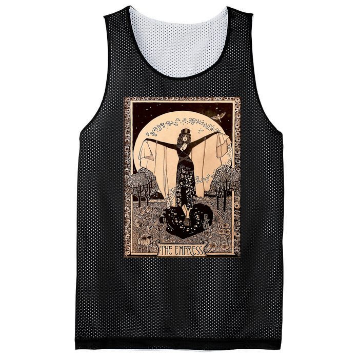 The Empress Tarot Card Mesh Reversible Basketball Jersey Tank